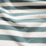 Single Jersey Dunkles Altmint Warmweiss B Ware 1