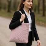 Tasche Breitcord Elastisch Rose Beige Ki