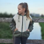 Boucle Deko Teddyfleece Cremeweiss Khaki Gruen Mu