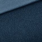 Boucle Teddyfleece Smoky Jeansblau