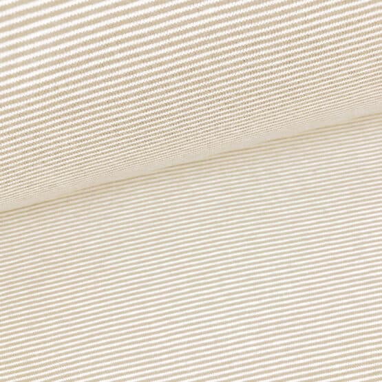 Buendchen Beige Weiss 1 Mm Gestreift 2
