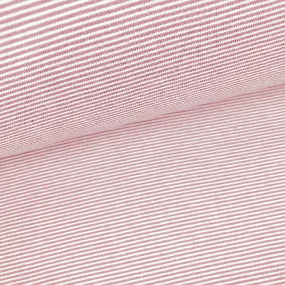 Buendchen Faded Rose Weiss 1 Mm Gestreift