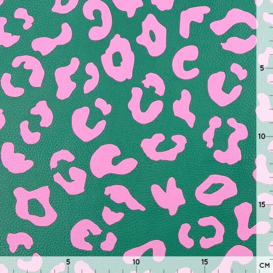Kunstleder Leo Gruen Pink 3