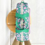 Kunstleder Leo Pink Gruen 1 Mu