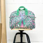 Kunstleder Leo Pink Gruen Mu