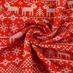 Kuschelsweat Strickoptik Rentier 3