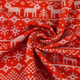 Kuschelsweat Strickoptik Rentier 3