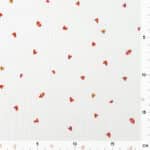 Musselin – Herzchen – Weiß