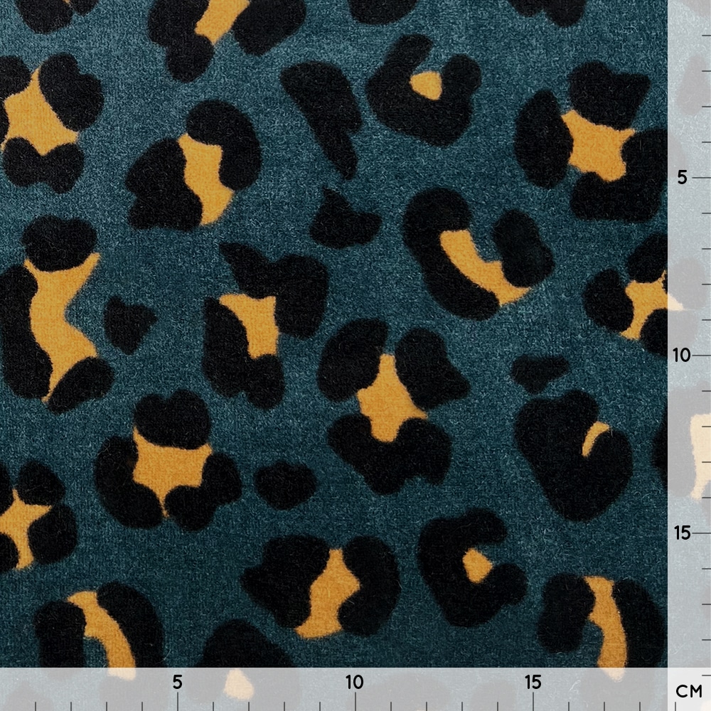 Nicki Velour Jersey Leo Jade Petrol Nicki Velour Jersey Leo Jade Petrol