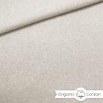 Organic Cotton Baumwollfleece – Cream meliert