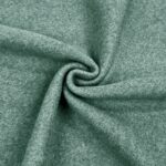 Organic Cotton Baumwollfleece – Salbeigrün meliert