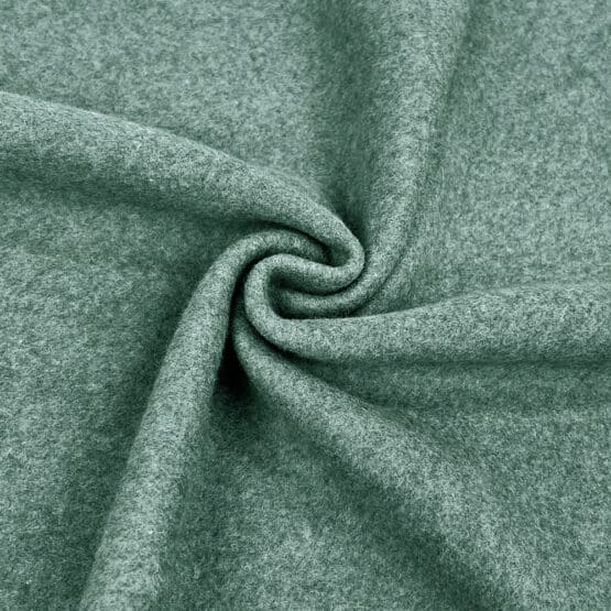 Organic Cotton Salbeigruen Meliert 1