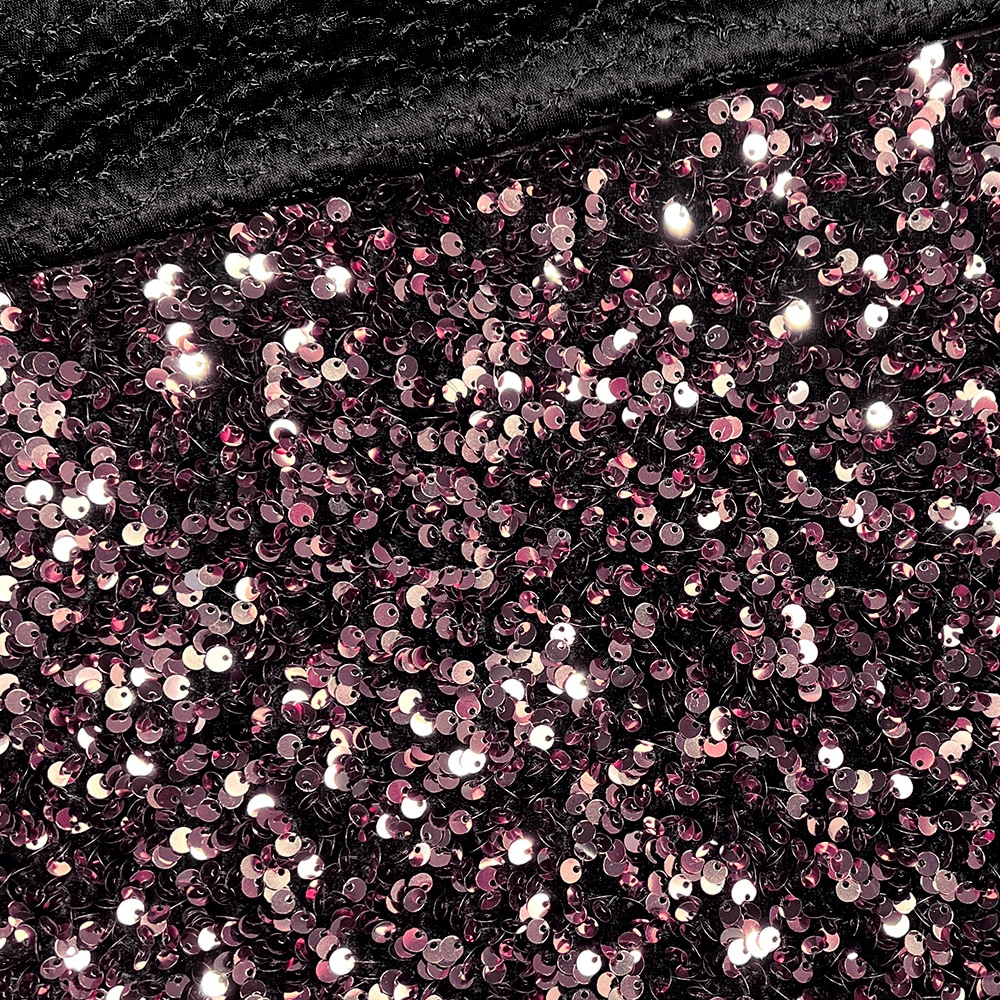 Pailletten Samt Antique Rose 2 Pailletten Samt Antique Rose 2