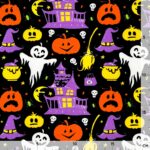 Popeline – Halloween Friends – Schwarz