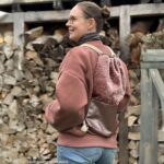 Shiny Velvet Boucle Antique Rose Mu 1