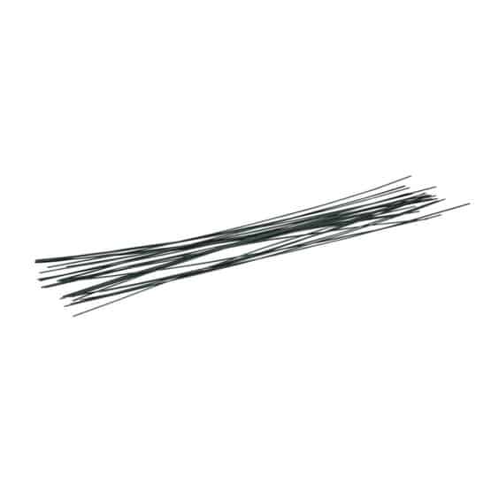 Steckdraht – Dunkelgrün lackiert – 30 cm – 20 Stück