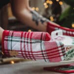 Backhandschuhe Label Lebkuchenfigur Mu