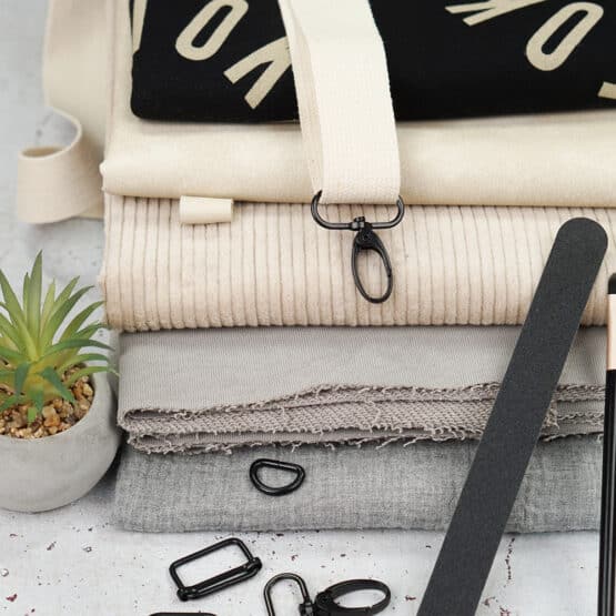 DIY Stoffmix - Gurtbandzubehör - Label - Gurtband