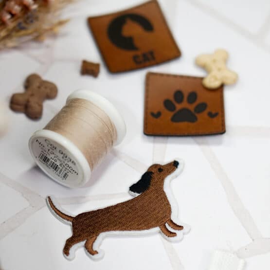 DIY Stoffmix - Label - Garn - Patch