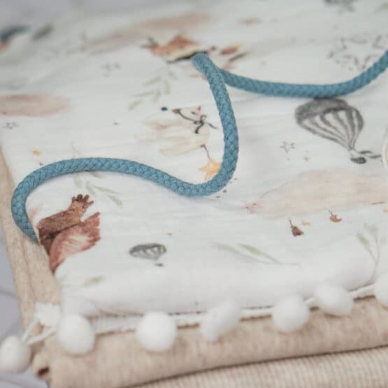 DIY Stoffmix - Kordel - Pomponborte