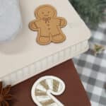 DIY Stoffmix - Label Lebkuchen - Zuckerstange