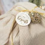 Diy Stoffmix 1314f Label Kugel Von Herzen Ein Kleiner Gruss Satinband