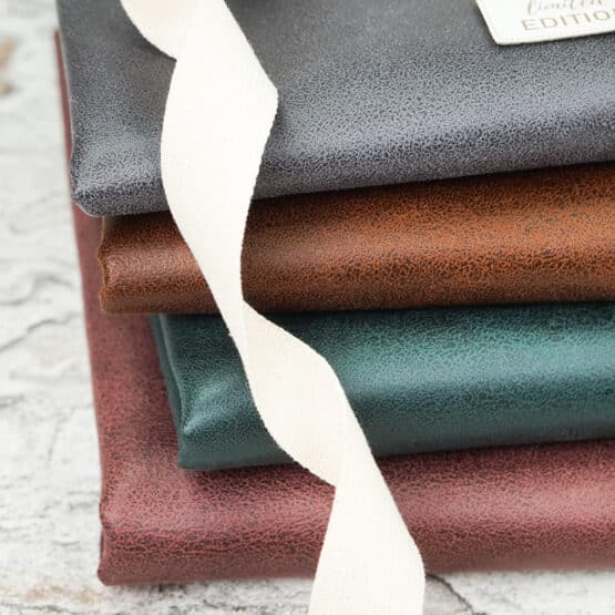 DIY Stoffmix - Kunstleder Shiny Suede