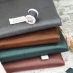 Diy Stoffmix 1318t Kunstleder Shiny Suede Label Garn