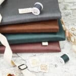 Diy Stoffmix 1318v Kunstleder Shiny Suede Label Garn Gurtband