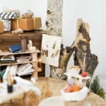 Diy Wichtelwelt 647 Organizer Karton Mini Spule Bastelhoelzer