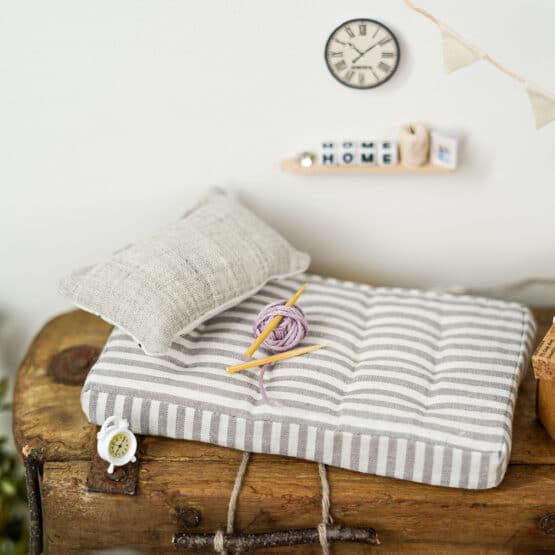 DIY Wichtelwelt - Matratze - Kissen - Twist - Postkarte - Wecker