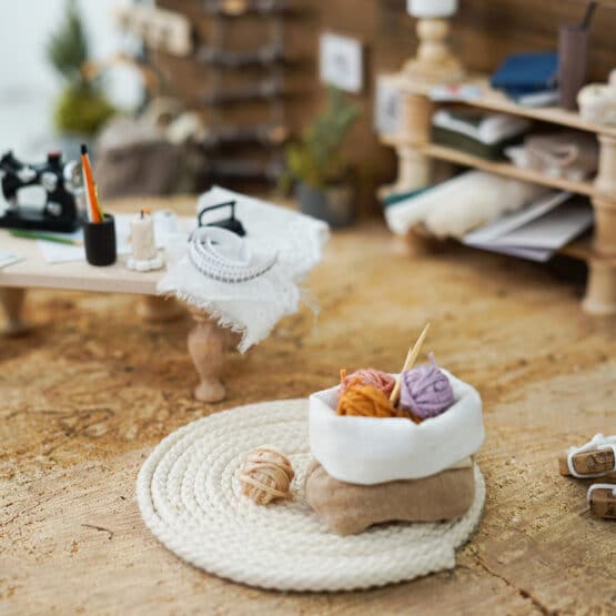 DIY Wichtelwelt - Kordel - Teppich - Utensilo - Sticktwist