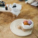 Diy Wichtelwelt 666 Kordel Teppich Utensilo Sticktwist Stiftehalter Buegeleisen