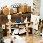 Diy Wichtelwelt 668 Holzperle Kartons Mini Spule Organizer Postkarte