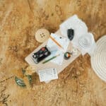 Diy Wichtelwelt 681 Tisch Naehmaschine Knopf Stiftehalter Postkarte