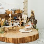 Diy Wichtelwelt 700 Karton Naehmaschine Teppich Tisch Stiftehalter