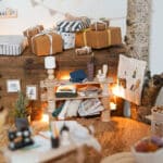 Diy Wichtelwelt 703 Holzperle Organizer Postkarte Karton Bastelhoelzer