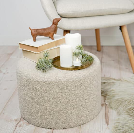 DIY Stoffe Inspiration - Sitzpouf