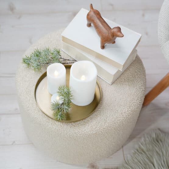 DIY Stoffe Inspiration - Sitzpouf