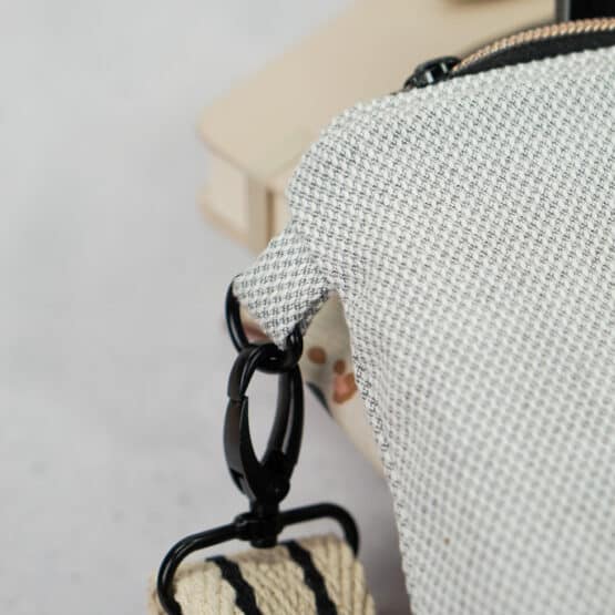 DIY Stoffe Inspiration - Tablettasche - Kunstleder - Jacquard Baumwollstoff