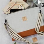 Diy Stoffe Inspiration 586d Tablettasche Kunstleder Jacquard Baumwollstoff