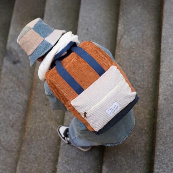 DIY Stoffe Outfit - Bucket Hat Cord - Label - Rucksack