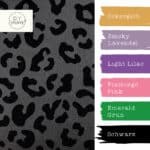 Farbkombi Kunstleder Grau Schwarz