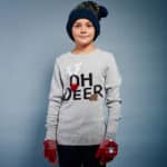 Junge Shirt Beanie Label Auto Mit Tanne Mu