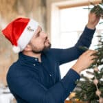 Kunstleder Label Zuckerstange 5 Mu