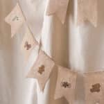 Labels Weihnachten Wimpelkette Mu