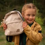 Maedchen Rucksack Label Auto Mit Tanne Mu