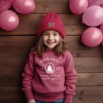 Maedchen Sweater X Mas Plott Label Schleife Mu