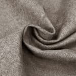 Velours Dekostoff – Dunkles Smoky Beige meliert