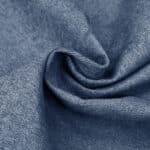 Velours Dekostoff – Smoky Jeansblau meliert